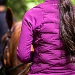 Horse Pilot - Veste manches longues femme Storm dark purple Violet