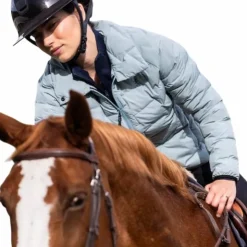 Horse Pilot - Veste manches longues femme Softlight green tea Bleu Clearance