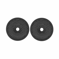 Horsena - Rondelles de mors en gel faciles à enfiler Noir