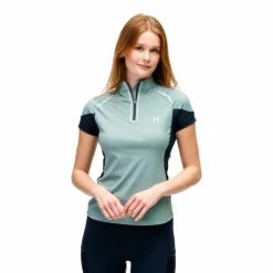 Horseware - Baselayer manches courtes femme Stamina hw sage Vert Hot