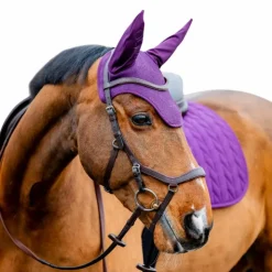 Horseware - Bonnet pour chevaux Amigo winterberry Violet Clearance