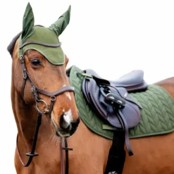 Horseware - Bonnet pour chevaux Amigo bramble Vert New