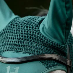 Horseware - Bonnet pour chevaux Ear Net dynasty green Vert Online