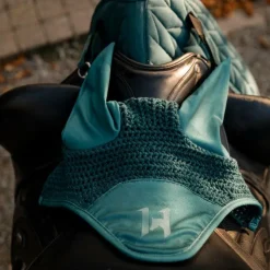 Horseware - Bonnet pour chevaux Ear Net dynasty green Vert Online