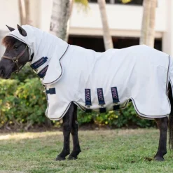 Horseware - Chemise anti-mouches Amigo Ripstop  Petite Hoody argent/ lime/ marine/ rose Gris Discount