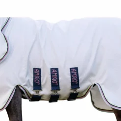 Horseware - Chemise anti-mouches Amigo Ripstop  Petite Hoody argent/ lime/ marine/ rose Gris Discount