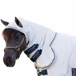 Horseware - Chemise anti-mouches Amigo Ripstop  Petite Hoody argent/ lime/ marine/ rose Gris Discount