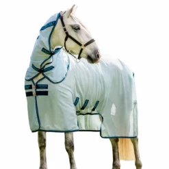 Horseware - Chemise anti-mouches Amigo Bug Buster azure blue/ marine/ éléctrique Bleu