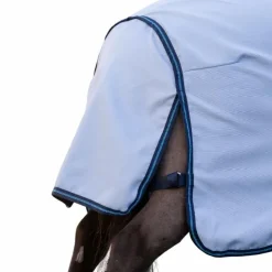 Horseware - Chemise anti-mouches Amigo Ripstop  Petite Hoody azure blue/ marine/ électrique Bleu Outlet