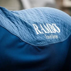 Horseware - Chemise de transport Rambo marine/ argent Bleu
