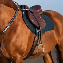 Sale Horseware - Collier de chasse et martingale Micklem Marron