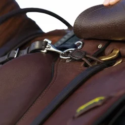 Horseware - Collier de chasse Rambo Micklem havane Marron Clearance