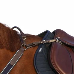Horseware - Collier de chasse Rambo Micklem havane Marron Clearance
