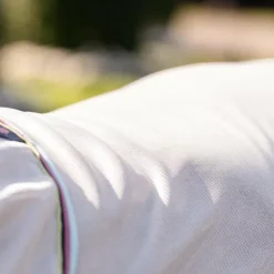 Horseware - Couverture anti-mouches Amigo Bug Rug Plus Pony argent/ lime/ marine/ rose/ bleu Gris