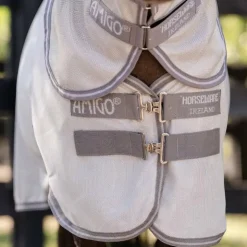 Discount Horseware - Couverture anti-mouches Amigo Bug Rug Plus Petite argent/ titanium grey/ argent Gris