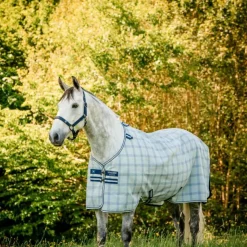 Best Horseware - Couverture anti-mouches Newmarket witney navy Bleu