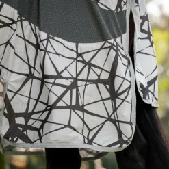 Horseware - Couverture anti-mouches Amigo CamoFly Plus print/ Gris