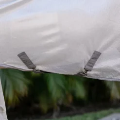 Hot Horseware - Couverture anti-mouches Amigo Integrated argent/ titanium grey/ argent Gris