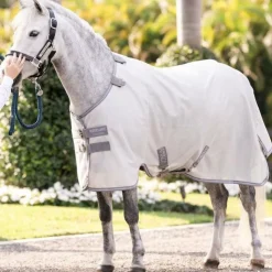 Horseware - Couverture anti-mouches Amigo Bug Rug Pony argent/ titanium grey/ argent Gris
