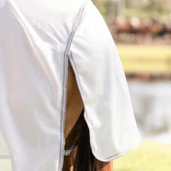 Horseware - Couverture anti-mouches Amigo Bug Rug Pony argent/ titanium grey/ argent Gris