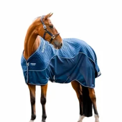 Horseware - Couverture de transport Signature Travel Series 50g Marine Sale