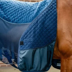 Horseware - Couverture de transport Signature Travel Series 50g Marine Sale