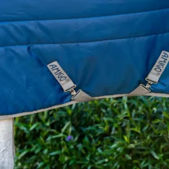 Horseware - Couverture de box Amigo Ripstop Insulator Stable / titanium grey 200g Marine Best