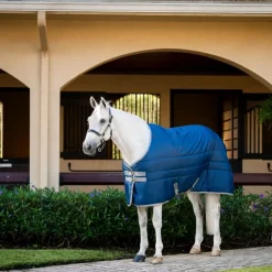 Horseware - Couverture de box Amigo Ripstop Insulator Stable / titanium grey 50g Marine Online