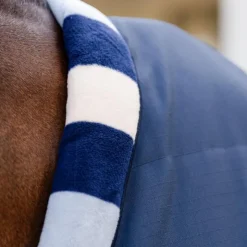 Outlet Horseware - Couverture de box Newmarket Cosy Stable witney navy 100g Bleu