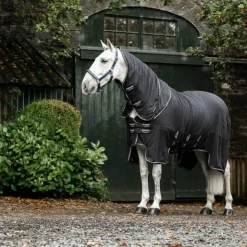 Horseware - Couverture d'extérieur Show Ready noir/ argent 0g Marine Outlet