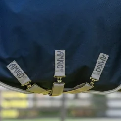 Outlet Horseware - Couverture d'extérieur Amigo Turnout / titanium grey/ argent 0g Marine