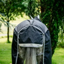 Discount Horseware - Couverture d'extérieur Amigo Bravo 12 XL Original / titanium grey/ argent 0g Noir