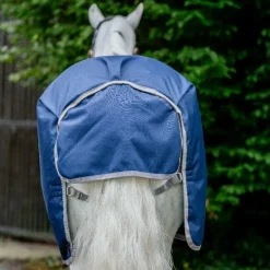 Horseware - Couverture d'extérieur Amigo Ripstop 900 Original doublure polaire / titanium grey 50g Marine Best