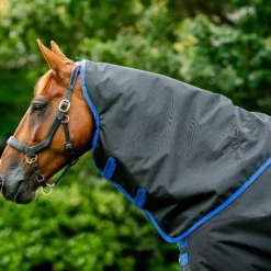 Clearance Horseware - Couverture d'extérieur Amigo Ripstop 900 Original doublure polaire / classic blue 50g Noir