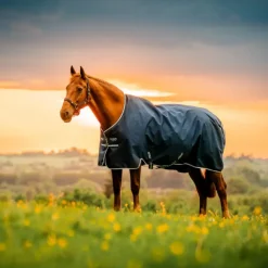 Clearance Horseware - Couverture d'extérieur Amigo Ripstop Turnout witney navy 0g Marine