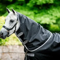 Online Horseware - Couverture d'extérieur Amigo Bravo 12 Plus Bundle / titanium grey/ argent (50g + 100g + 200g) Noir