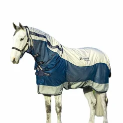 Horseware - Couverture d'extérieur Rambo Summer Series / gris 100g Marine Clearance