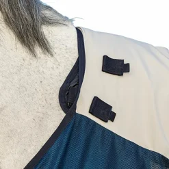 Horseware - Couverture d'extérieur Rambo Summer Series / gris 100g Marine Clearance