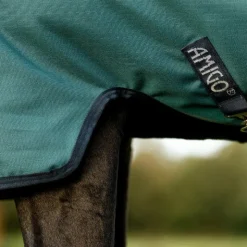 Horseware - Couure d'extérieur Amigo Ripstop Fleece Lined Turnout dynasty green/ marine/ argent 50g Vert Hot