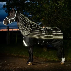 Horseware - Couverture d'extérieur Amigo FieldSafe Reflectech Plus Turnout 0g Noir Sale