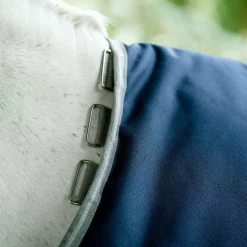 Horseware - Couverture d'extérieur Amigo Bravo 12 Turnout / titanium grey/ argent 0g Marine Online