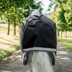 Horseware - Couverture d'extérieur Rambo Turnout / thunderstorm gris/ argent 100g Noir Hot