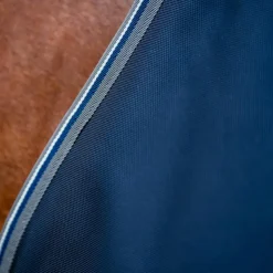 New Horseware - Couverture d'extérieur Rambo Turnout VL / thunderstorm gris/ argent 250g Marine