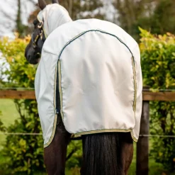 New Horseware - Couverture d'extérieur Amigo Ripstop Hoody chalk/ marine/ rose 0g Beige