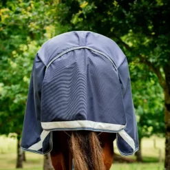 Horseware - Couverture d'extérieur Rambo Duo Ripstop Plus Turnout Bundle / gris thunderstorm/ argent (100g + 100g+ 200g) 400g Marine Hot