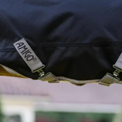 Horseware - Couverture d'extérieur Amigo Bravo Plus Pony Turnout / titanium grey/ argent 50g Noir Sale