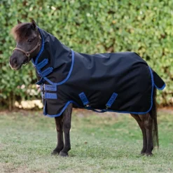 Horseware - Couverture d'extérieur Amigo Ripstop Plus Petite Turnout / classic blue 200g Noir Best