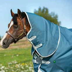 Horseware - Couverture d'extérieur Amigo Ameco / gris 100g Bleu Best