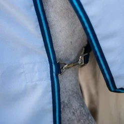 Horseware - Couverture d'extérieur Amigo Ripstop Hoody azure blue/ marine/ electric blue Bleu New