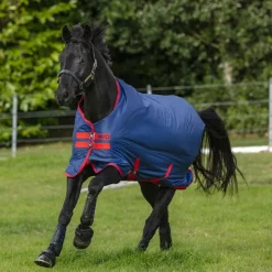 Horseware - Couverture d'extérieur imperméable Mio T/O Lite / rouge 0g Bleu Best